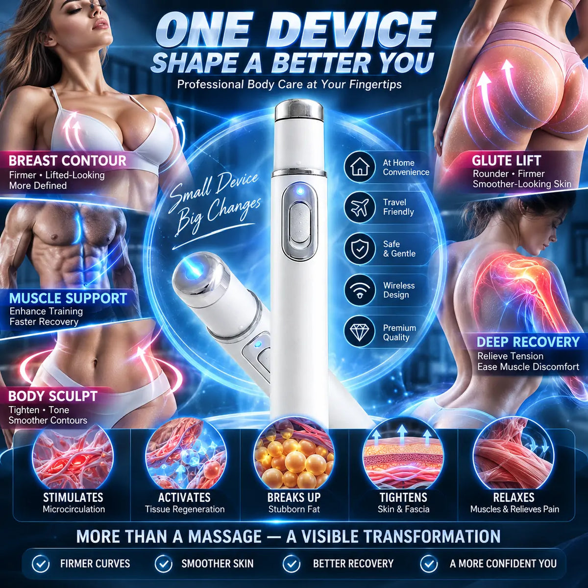 🔥Hot Sale!! ULTRASONIC SHOCK WAVE BODY REMODELING SYSTEM™