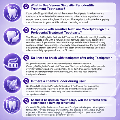🏆ZORVL™ Gingivitis Periodontal Treatment Toothpaste