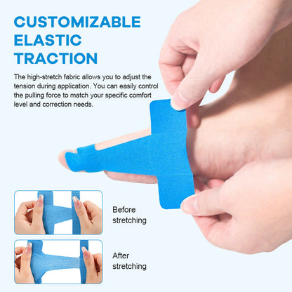 🏆Medical-Grade Bunion Tape – 🦶Hypoallergenic, Breathable, Painless