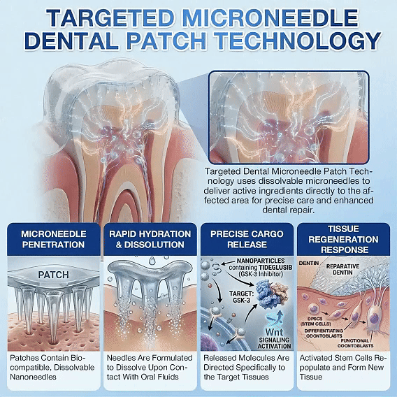 ZOVRL™ Tooth & Gum Repair Fast-Dissolving Microneedle Patch✨ (𝟓-𝐢𝐧-𝟏 💎 𝐑𝐞𝐛𝐮𝐢𝐥𝐝 𝐄𝐧𝐚𝐦𝐞𝐥 & 𝐃𝐞𝐧𝐭𝐢𝐧 • 𝐒𝐭𝐫𝐞𝐧𝐠𝐭𝐡𝐞𝐧 𝐆𝐮𝐦𝐬 • 𝐄𝐫𝐚𝐝𝐢𝐜𝐚𝐭𝐞 𝐓𝐚𝐫𝐭𝐚𝐫 & 𝐎𝐝𝐨𝐫 • 𝐖𝐡𝐢𝐭𝐞𝐧𝐢𝐧𝐠 • 𝐒𝐭𝐨𝐩 𝐓𝐨𝐨𝐭𝐡 𝐒𝐞𝐧𝐬𝐢𝐭𝐢𝐯𝐢𝐭𝐲)