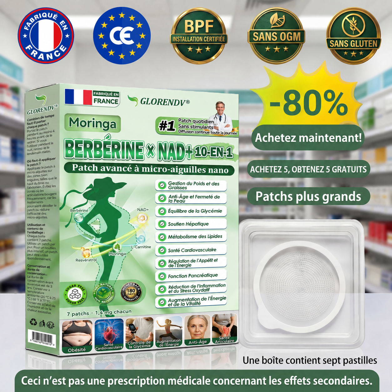 🔥 6 boîtes – Perdez jusqu’à 30 kg