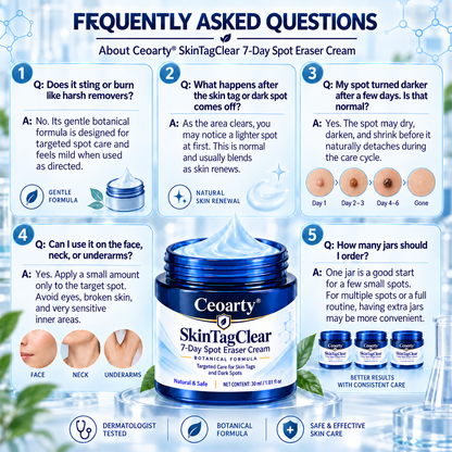 Ceoarty® SkinTagClear 7-Day Spot Eraser Cream