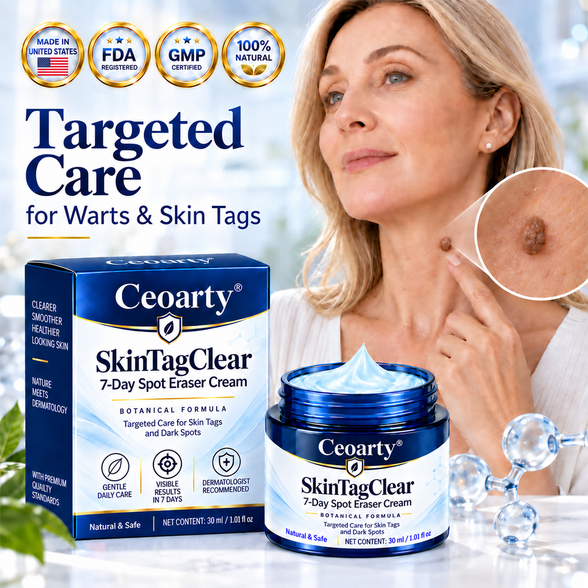 Ceoarty® SkinTagClear 7-Day Spot Eraser Cream