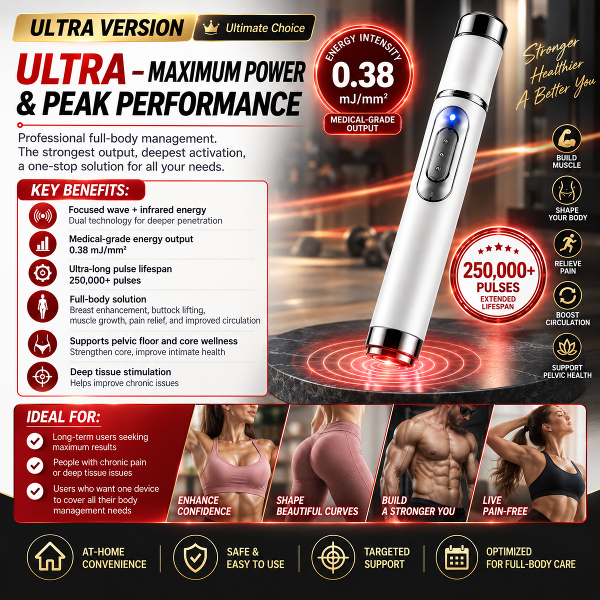 🔥Hot Sale!! ULTRASONIC SHOCK WAVE BODY REMODELING SYSTEM™