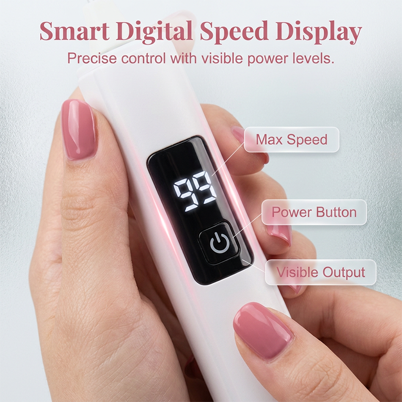 ✨Professional Electric Nail Drill Set | Digital Display Manicure Polisher for Home Salon‑Quality Nail Care💅