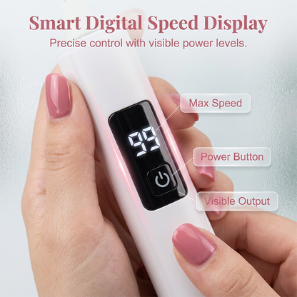 ✨Professional Electric Nail Drill Set | Digital Display Manicure Polisher for Home Salon‑Quality Nail Care💅