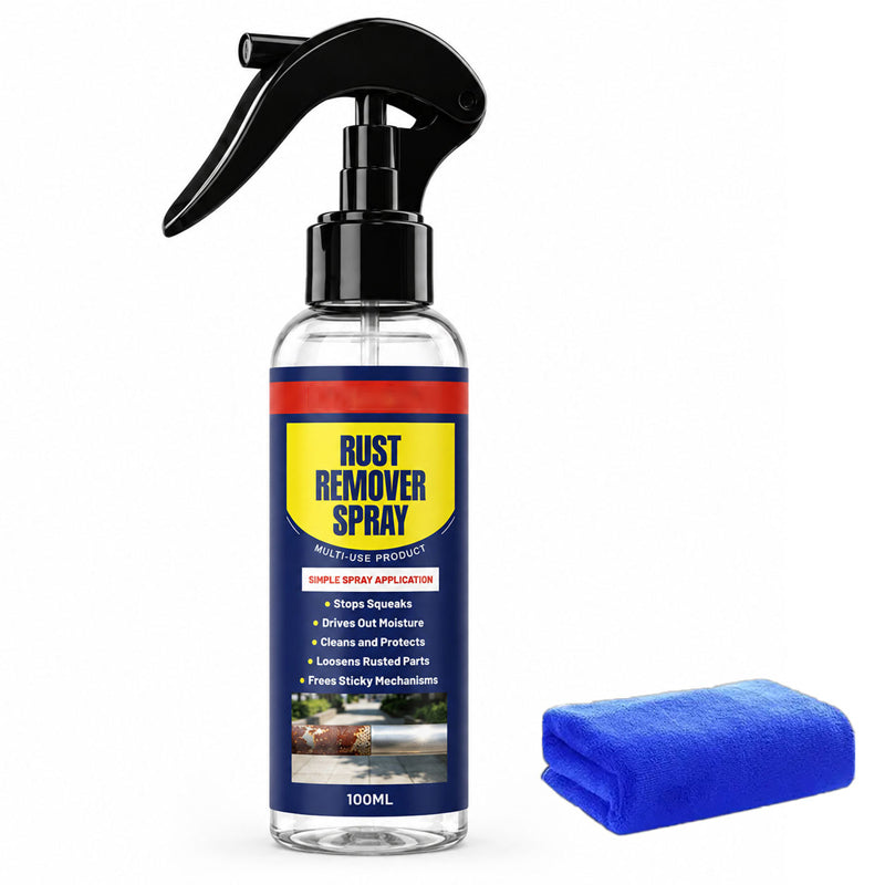 🏆Professional Rust Remover & Lubricant Spray - 3-in-1 Metal Care Formula✨