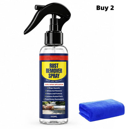 🏆Professional Rust Remover & Lubricant Spray - 3-in-1 Metal Care Formula✨